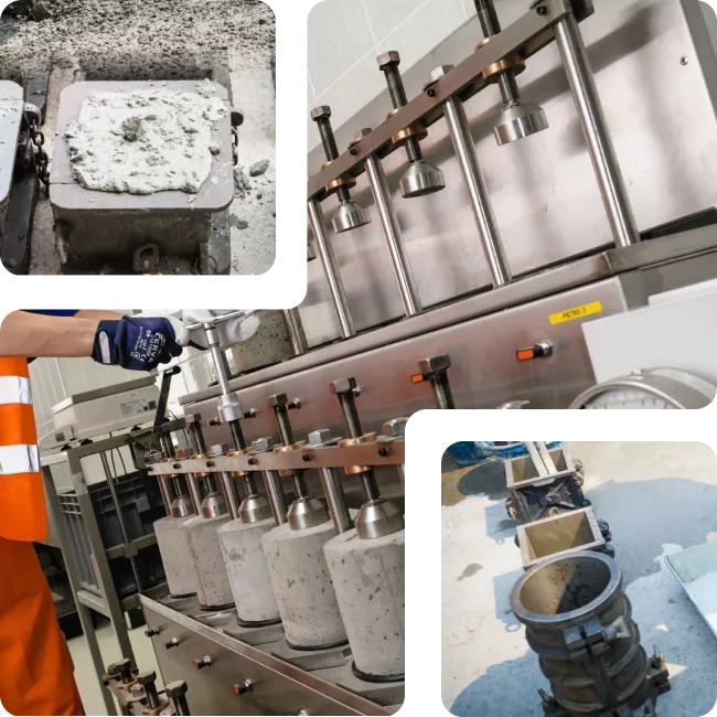 Alat cetakan beton kebutuhan Industri