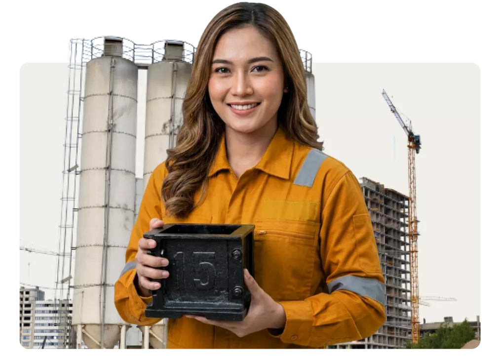 cetakan uji beton ready-mix terpercaya akurasi tinggi